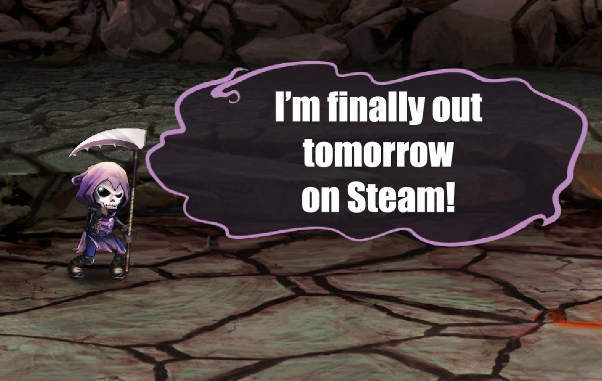 SoulReaperGame1's tweet photo. #soulreaper comes out tomorrow! 7 years of on/off development. It's a true labour of love and a great game for fans of Pokemon, Diablo, Final Fantasy, and Castlevania. #indiedev #strategy #rpg #indie #gamedev #jrpg https://t.co/ZdZDa0TY9o
