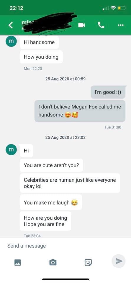 I think it’s time, everyone. Time to tell you of my beautiful blossoming romance with  @meganfox.You will laugh, you will cry, and you’ll feel inspired.  @NetflixUK  @netflix might even make a film about it It all began with when she called me cute...   #relationshipgoals