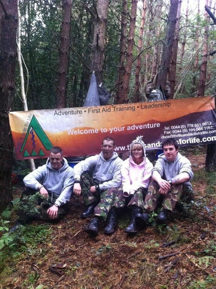 TAS4L's tweet photo. It’s been a while ! 2014 the TASFL team waiting for @SedgefieldHardw then #FishburnPrimary in our adventure forest ... Owen, Martin, Annie, Matt
#twentyfourteen #ForestAdventures https://t.co/WFnUCvjxvO