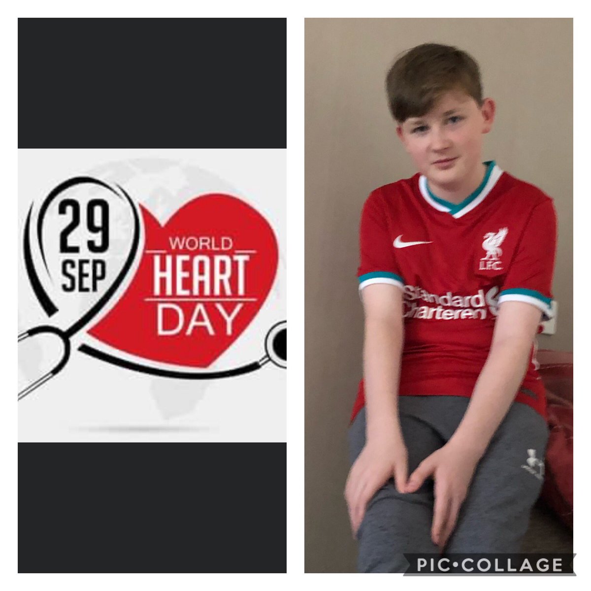sarah2523's tweet photo. Happy heart day ❤️❤️ @AlderHey @HeartCentreAld1 @LiverpoolFC #heartwarrior https://t.co/bHwJFNde5m