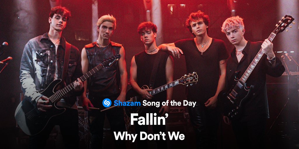 .<a href="/whydontwemusic/">Why Don’t We</a> is back with their new song #Fallin! Stream our Song of the Day on <a href="/AppleMusic/">Apple Music</a>: apple.co/30fogE7 🙌 #FallinOutNow