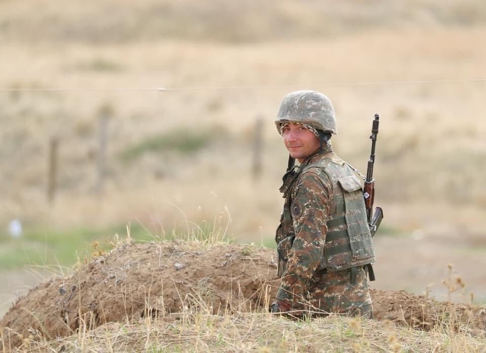 naghdalyan's tweet photo. Frontline with strong determination to repel with our full capacities any agression against #Armenia and #Artsakh/#NagornoKarabakh - our historical homeland. https://t.co/YJyg8Q8hWk