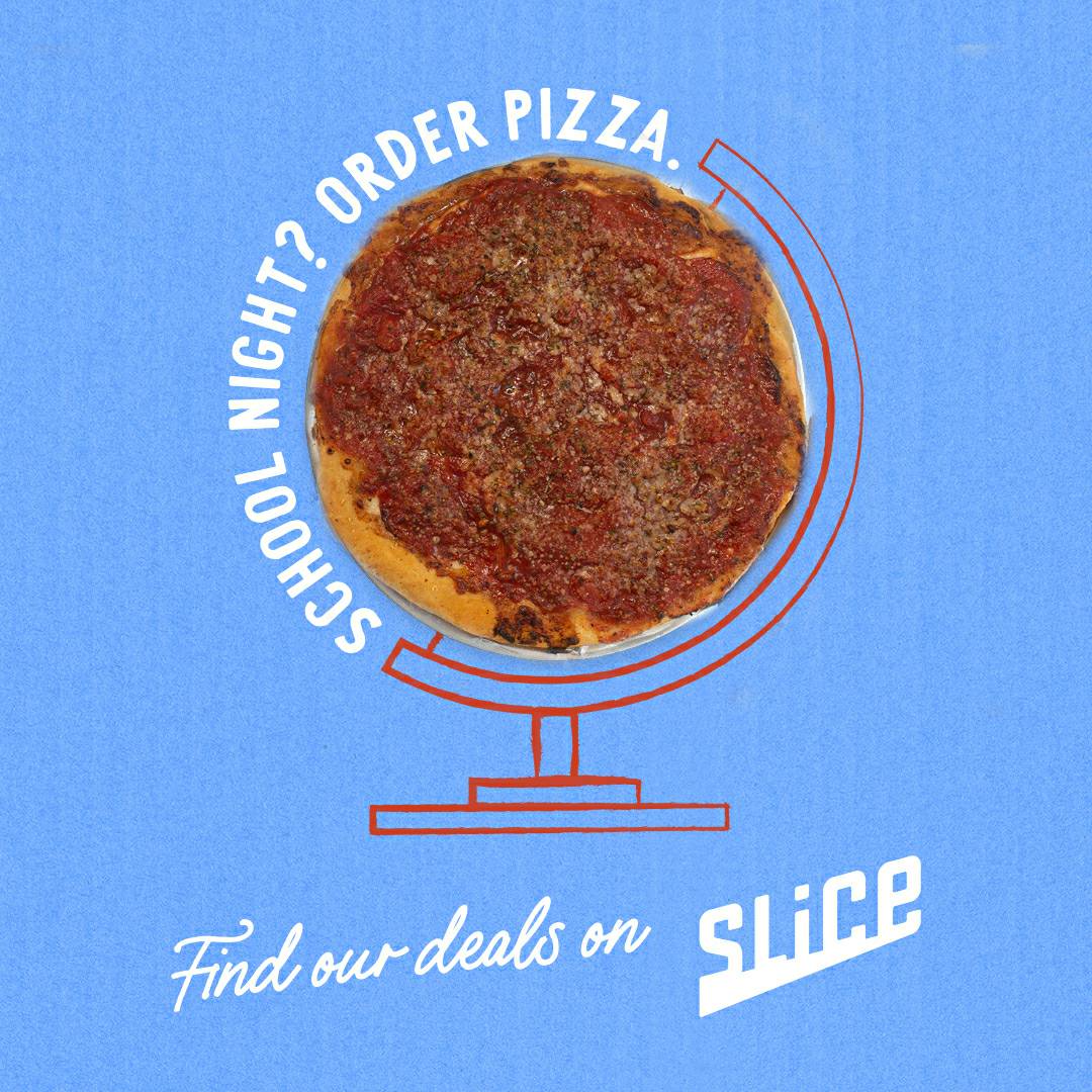 PisaPizzaCo's tweet image. After a long day of e-learning, take a break and have some Pisa Pizza. Order online through our partner Slice or call the store (708) 352-0008.

#pizzanearyou #sliceapp #pizza #hometeaching #cheese #sausage #pepperoni #carryout #delivery #contactless #countryside