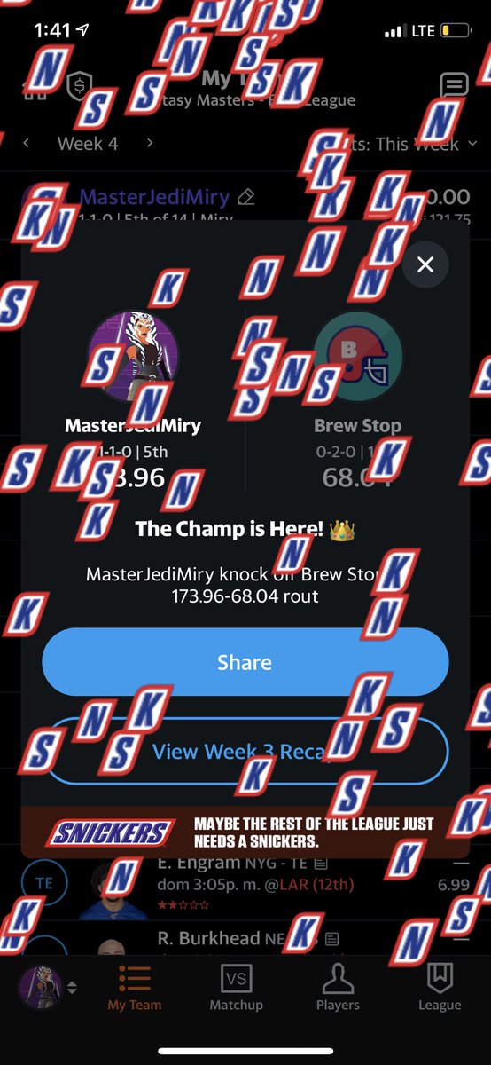 MiryAyala's tweet image. Esto no ocurre siempre así que debo pifiarlo! 🤩🤩🤩 #FantasyProblems