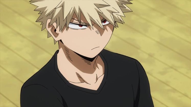 this should surprise no one he will be the number one hero, katsuki bakugo from my hero academia