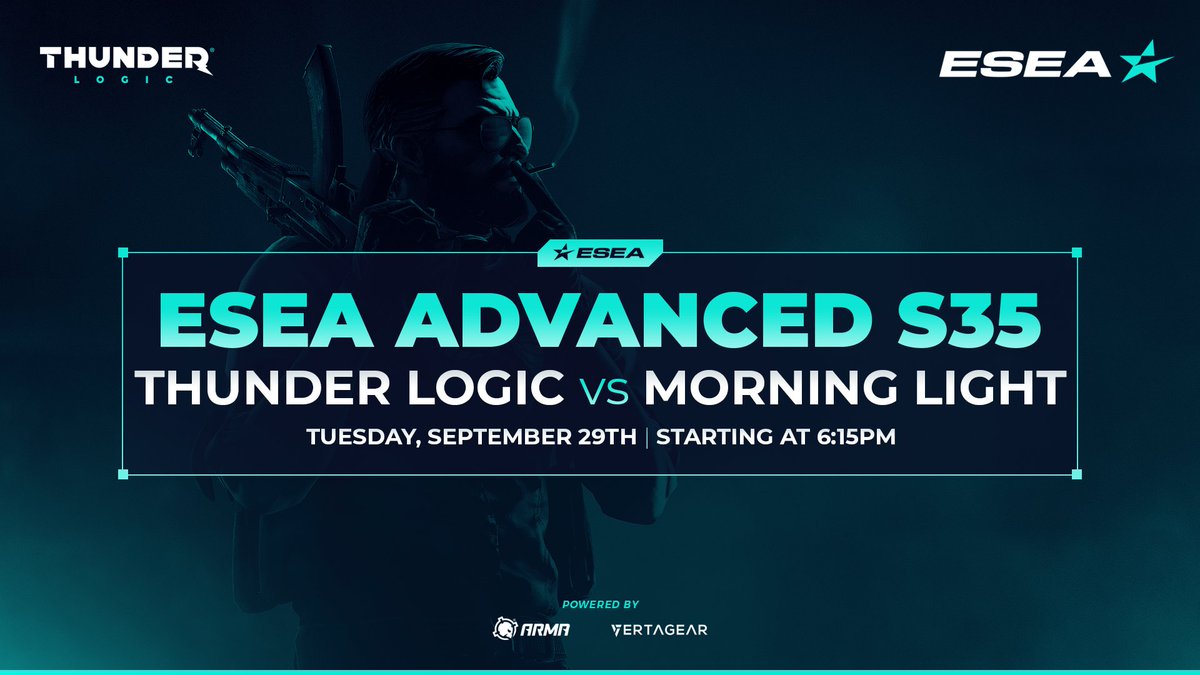 Thunder_Logic's tweet image. We are back with another Advanced match against @MorningLightGG on Inferno starting at 6:15PM PST / 9:15PM EST! GL HF

#BringTheThunder⚡️