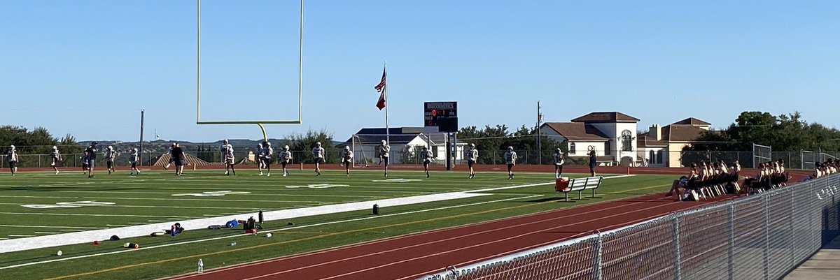 Another great night of <a href="/HBMSAthletics/">Hudson Bend Buccaneers Athletics</a> football. Look out! The Bucs are strong again this year! #HBMSproud 🏴‍☠️