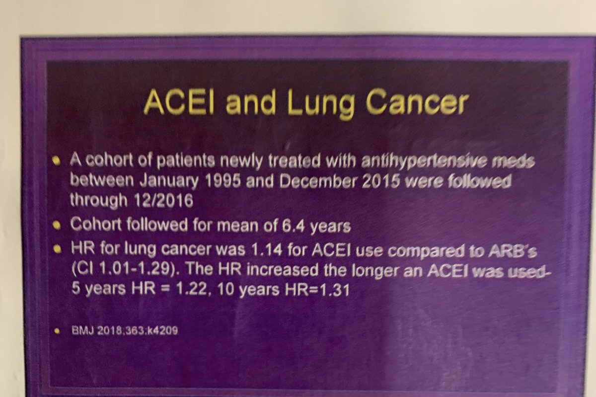 Clinical Pearls of the Day for my Twitter posse: Antihypertensive agents and cancer <a href="/AmyLaurenCohen1/">Amy L Cohen DO</a> @PhillipJGaryMD @tomoliveronc <a href="/mashakir_md/">M. Abubakar Shakir MD</a> <a href="/LiannAbuSalman/">Liann Abu Salman</a> <a href="/IceTeaMD/">Isaac Tea</a> <a href="/katz_do/">Richard Katz DO</a> <a href="/MelissaRubin17/">Melissa Rubin</a> <a href="/S_Panaccione/">Sophia Panaccione</a> <a href="/KNamjouyan/">Kamran Namjouyan</a> <a href="/ashley_m93/">ashley</a> <a href="/eliefares/">Elie Fares</a> @noor2588 <a href="/MaddyCunningh14/">Maddy Cunningham</a>