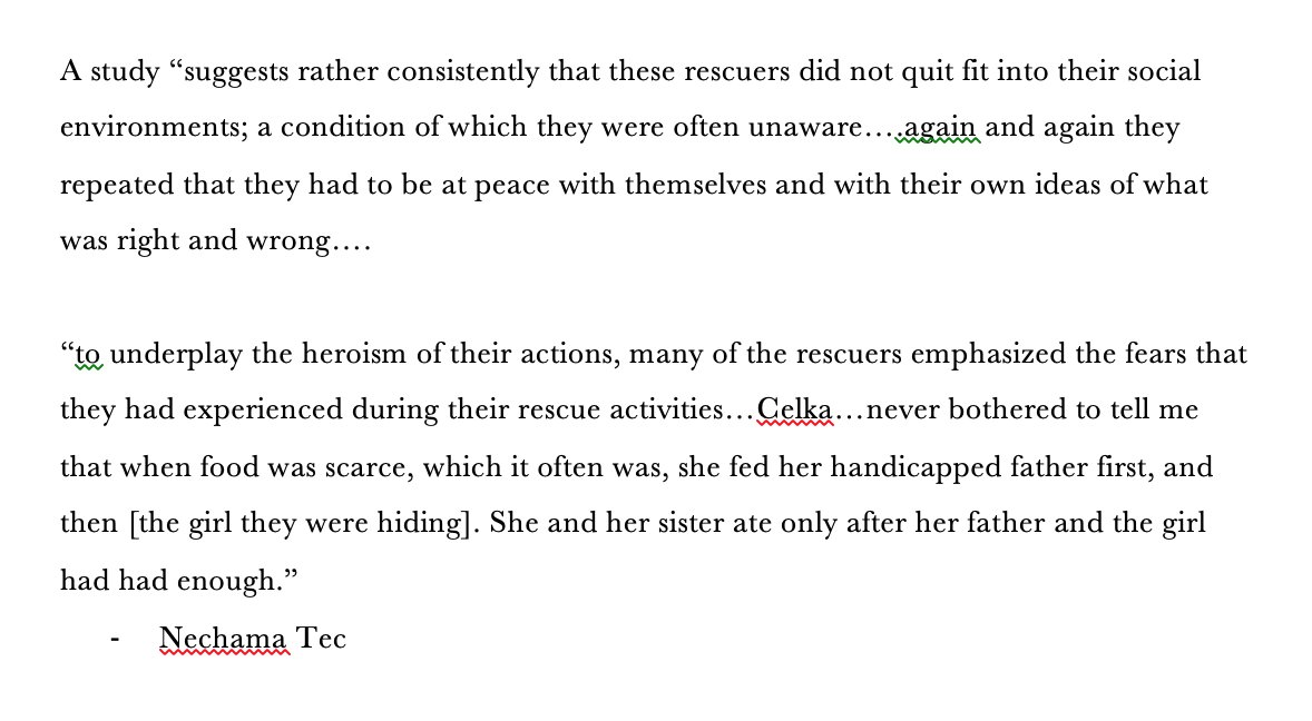 As  @HeidiLiFeldman and subsequent others correctly guessed, the study I was thinking of is by the sociologist Nechama Tec. In my notes I see as well that there was a shared tendency to downplay their actions, both during the war and afterward.