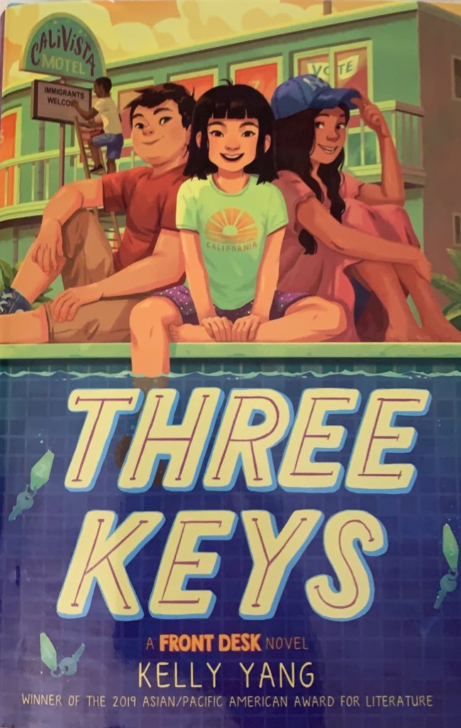 Teacher friends, if you are looking for books that will inspire you students to believe in their ability to create change-look no further! Read @kellyyanghk’s #FrontDesk and #ThreeKeys @lasdk8