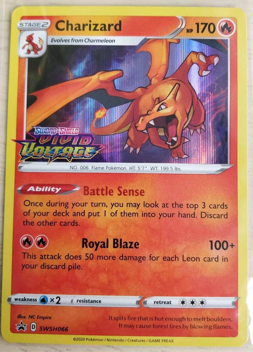 The new pre release promo cards are 🔥🔥grab your build and battle packs now at hobbiesville #pokemon #pokemontcg #charizard #vividvoltage #tradingcards