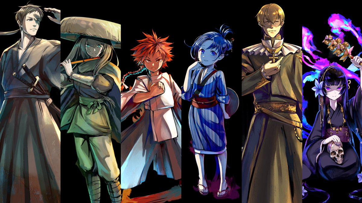 ট ইট র 光沢ゑるふ 依頼絵 和風ミステリーtrpg作品のキャラクターデザインです どのキャラもめっちゃ書いてて楽しかったです ট ইট র 光沢ゑるふ 依頼絵 和風ミステリーtrpg作品のキャラクターデザインです どのキャラもめっちゃ書いてて楽しかったです