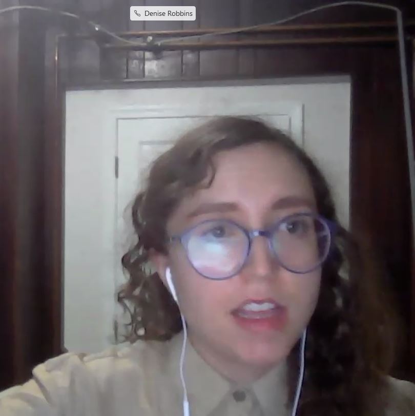 Denise Robbins of <a href="/CCAN/">Chesapeake Climate</a>, future communications minister in a Green New Deal administration, decries Pepco's proposal, which she says does nothing to move DC toward clean energy and climate justice. 

"No one wants a price hike except Pepco's shareholders" -- @denisesrobbins