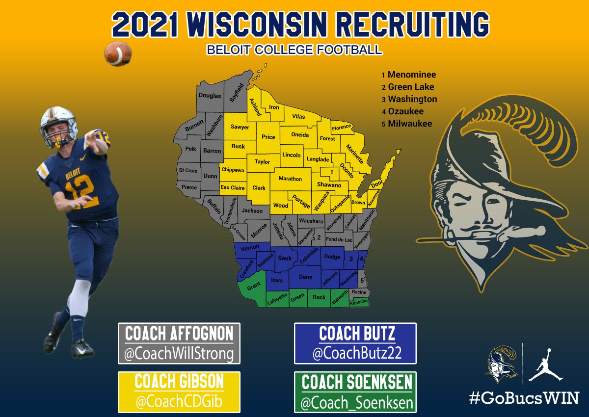 BeloitBucsFB's tweet photo. -Oldest School in Wisconsin. 
-5th Most Innovative Liberal Arts School in the country, &amp; 1st in Wisconsin.
-UW Madison Flagship Tuition Match
-2nd in the country for financial aid awarding.
-Most Diverse School in the Midwest.
2021 Wisconsin athletes, hit us up! #GoBucsWIN https://t.co/9fUjI6BDZT
