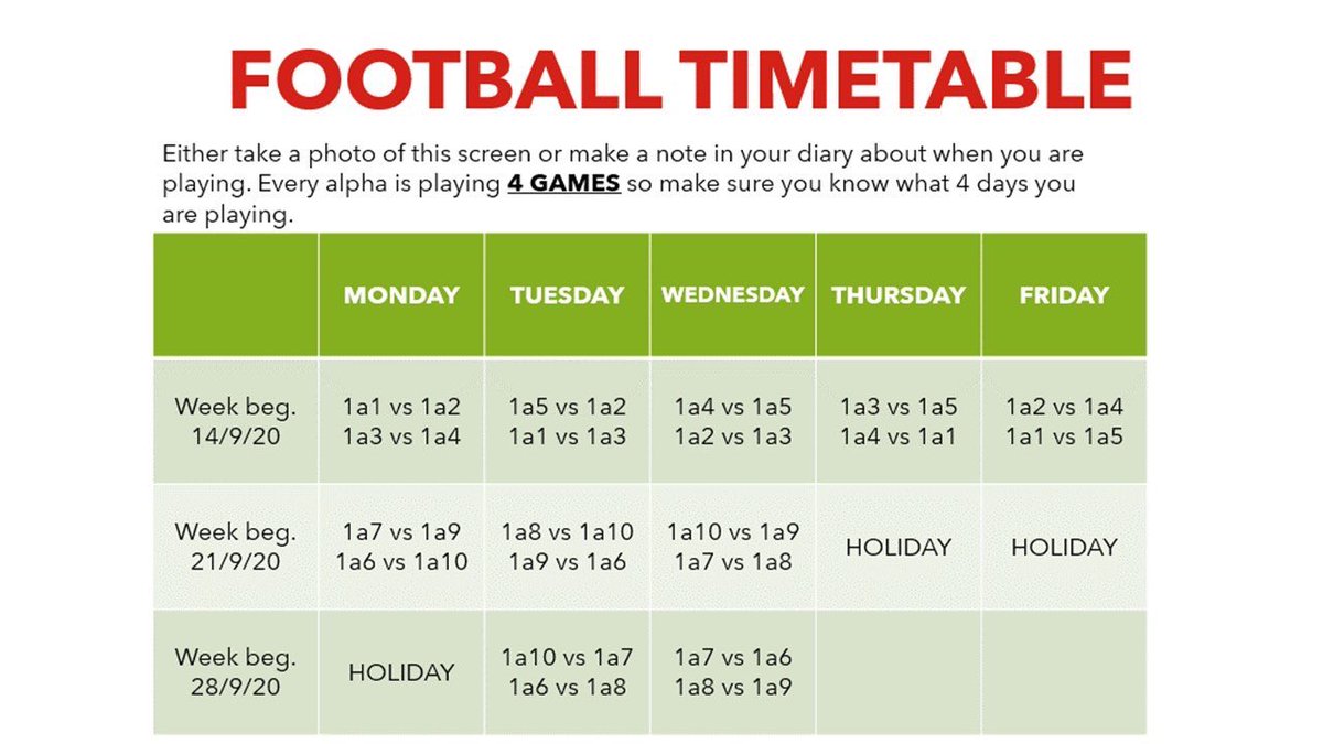 stninianshighpe's tweet photo. Reminder to all S1 pupils that this is our last week of Football / Netball before we begin our Softball tournament on Thursday. Football / Netball league tables will be posted this week ⚽️🏐⚾️#healthandwellbeing #active #alphatournament #leadership @stninianshigh https://t.co/Y10eJoxoy0