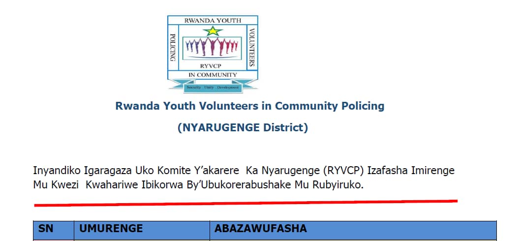 NyarugengeV's tweet photo. Komite Nyobozi ya @NyarugengeV ishoje inama itegura Ukwezi kwahariwe Ibikorwa by'Ubukorerabushake,yari yitabiriwe na #DPCEO IP M.Shadrack wa @Rwandapolice,Chairman wa @rpfyouthnyaruge n'Abayobozi ba @YouthNyarugenge
Ku rwego rw'Akarere bemeje ko kuzatangirizwa @NyarugengeSect https://t.co/1iGv2ye297