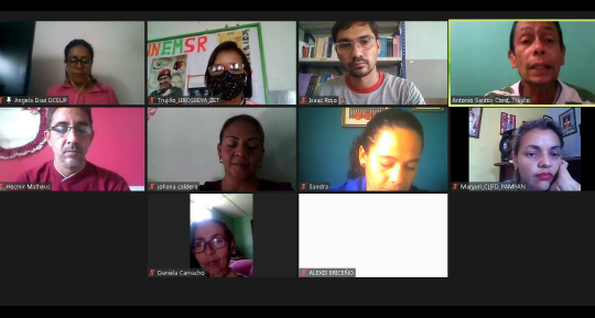 DIFD_Trujillo's tweet photo. Activo el Colectivo de la Zona Educativa Trujillo. Encuentro Dialógico. 
@MPPEDUCACION
@ZonaEduTrujillo
@LirosTorres @zaacrojo https://t.co/aiLDnvZuKm