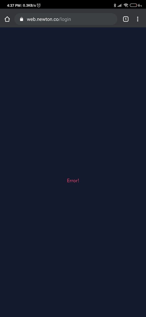 mishra_tek's tweet photo. @newton_crypto having issue with app loading on Android https://t.co/yvhDhpwNyW