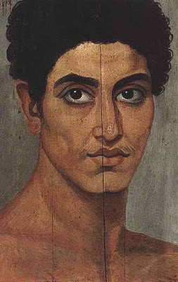 First of all, let's start with the Fayum mummy portraits! When it comes to elite Roman representation--why is it more seemly to look at modern day Italians rather than the iconography from Roman Egypt?