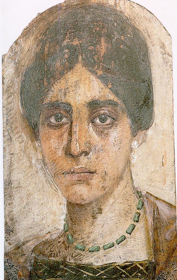 First of all, let's start with the Fayum mummy portraits! When it comes to elite Roman representation--why is it more seemly to look at modern day Italians rather than the iconography from Roman Egypt?