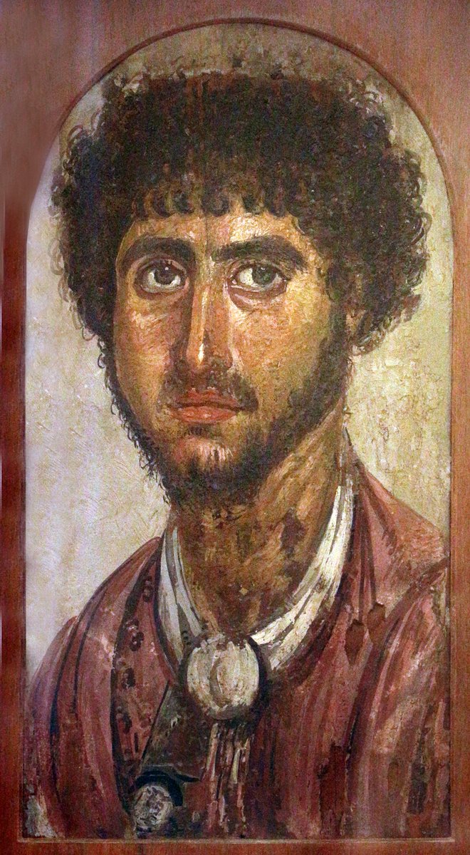 First of all, let's start with the Fayum mummy portraits! When it comes to elite Roman representation--why is it more seemly to look at modern day Italians rather than the iconography from Roman Egypt?