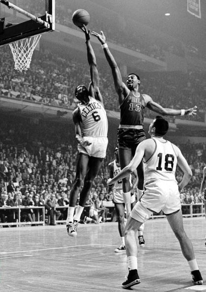 1960 DPOY: Russell (3)Close race as Russell edged ROY/MVP Wilt Chamberlain.Russell set new DWS record (8.9), but Wilt was close at 8.0.Celtics led in DRtg at 84.9 with Wilt's Warriors at 86.8. NBA average 91.1.Celtics had league's best record and won their third champ.