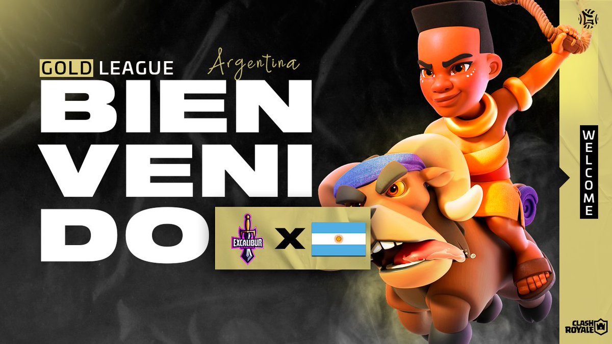 #CR | B I E N V E N I D A 🗡️

@Excalibur_GG x ARGENTINA 🇦🇷

#GOLD #LATAM