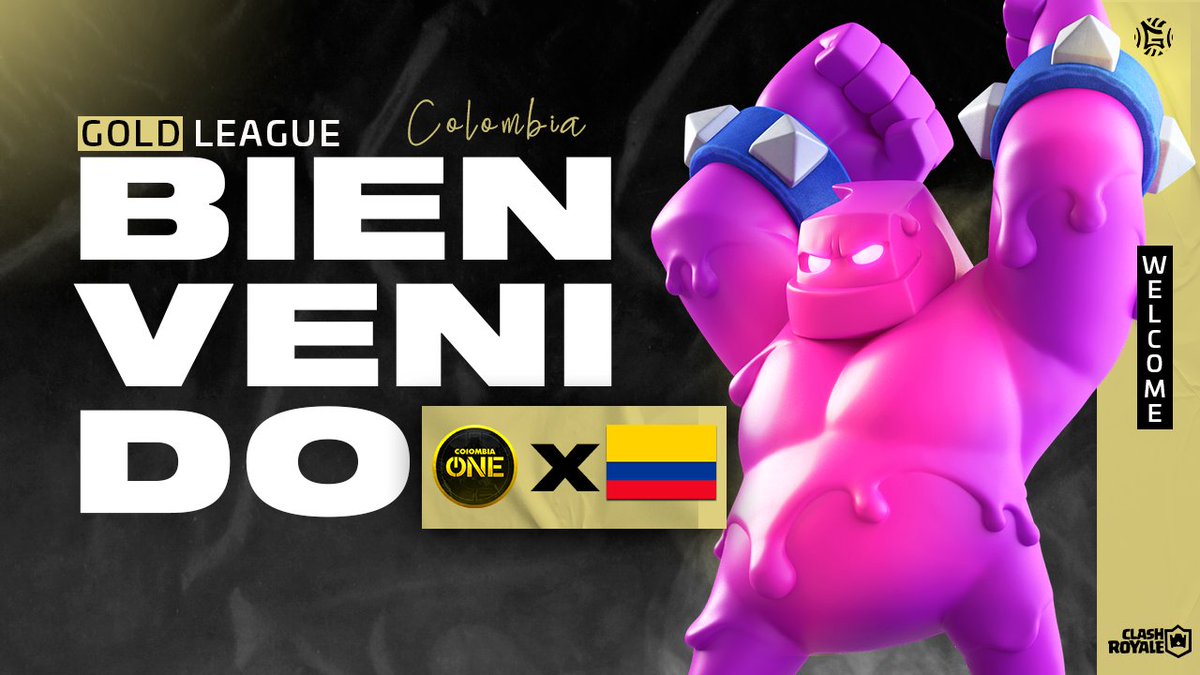 #CR | B I E N V E N I D A 1️⃣

<a href="/Onecolombia2/">Club One Colombia 2</a> x Colombia 🇨🇴

#GOLD #LATAM