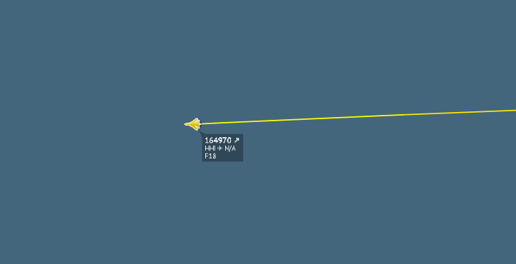 CoronetEast's tweet photo. #DORY51 flight departed from Hickam AFB #PHIK this evening with #FIST02 to Andersen AFB #PGUA. VMFA-312 Hornets enroute to Japan under #ALTRV Coronet West 526. Boom frequency was 243.500. BuNo #164970/DR-204. https://t.co/tBtFzyKikm