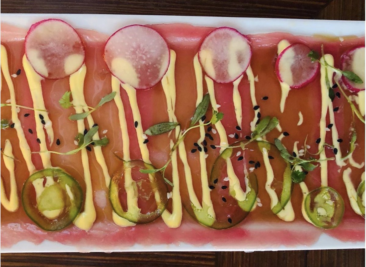 keywestfoodtour's tweet image. A house favorite at #nineonefive, the Ahi Tuna Gravlax is paired with ginger soy vinaigrette and saffron aioli
📸: KeyWestInsiderGuide