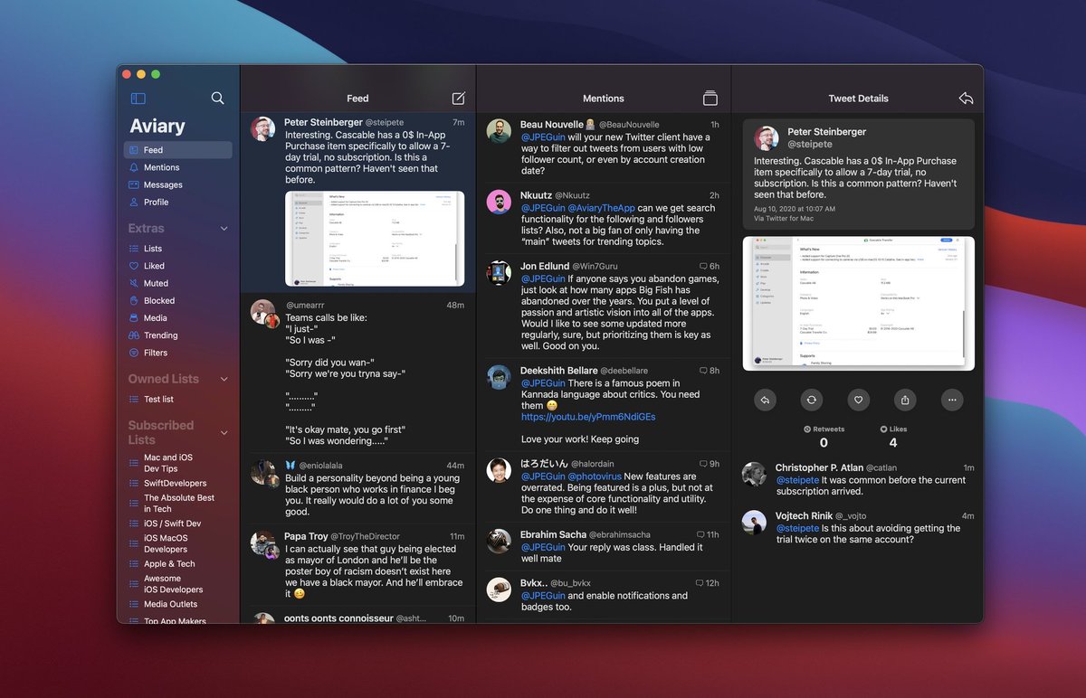Twitter clients for mac osx Twitter clients for mac osx