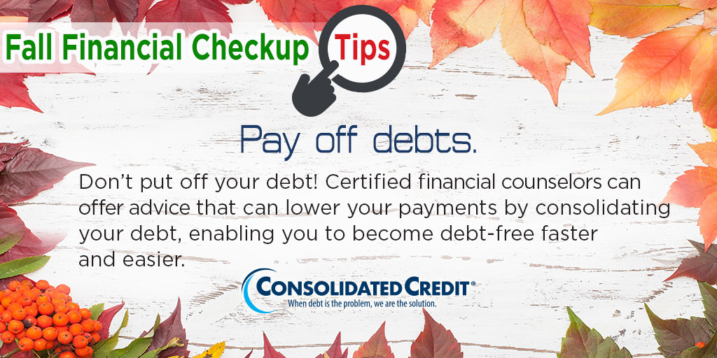 ConsolidatedUS's tweet photo. 🍁 #Fall #FinancialCheckup Tip of the Week
🗣️ #DebtManagementPrograms help people get out of #debt faster with payments that are 30-50% less than what they're paying on their own. Here's how it works: https://t.co/IIuEcf3Jam
#DebtSucks #DebtReliefisPossible ☎️ 1-888-210-9953 https://t.co/76ZGKAUCjb