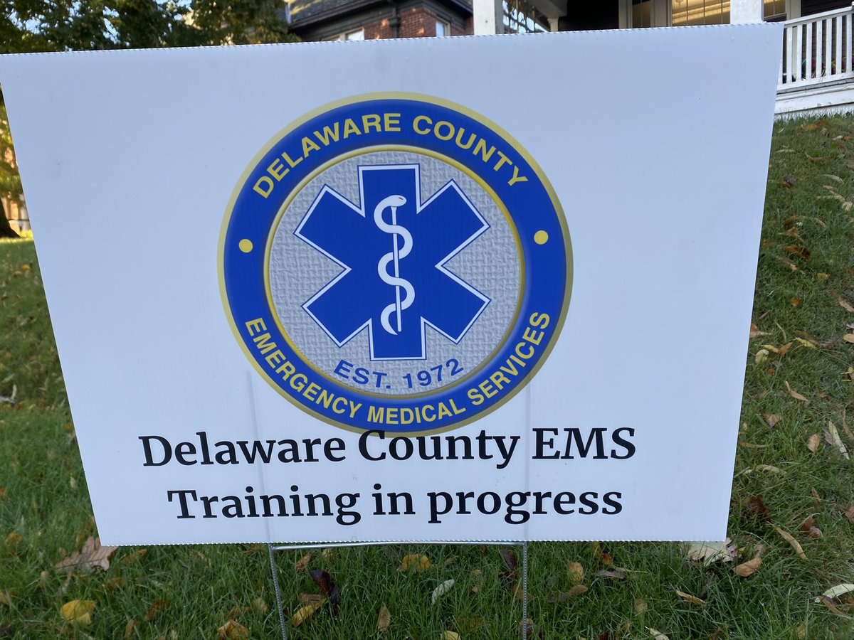 Another round of quarterly scenarios at the Delaware County sim house! 

This morning Delaware County Medic 1, and <a href="/TriTownship/">Tri Township Fire</a>  started off this quarter!