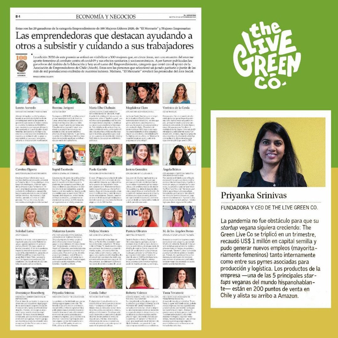 Sebastián Díaz Mesa (@cba_diaz) on Twitter photo Congrats Pri! Thank you so much for choosing #Chile to grow <a href="/thelivegreenco/">The Live Green Co</a> You came with an awesome dream. Now we can all see your amazing impact. Thank you thank you thank you! All the best in what is coming! Congrats Pri! Thank you so much for choosing #Chile to grow <a href="/thelivegreenco/">The Live Green Co</a> You came with an awesome dream. Now we can all see your amazing impact. Thank you thank you thank you! All the best in what is coming!
