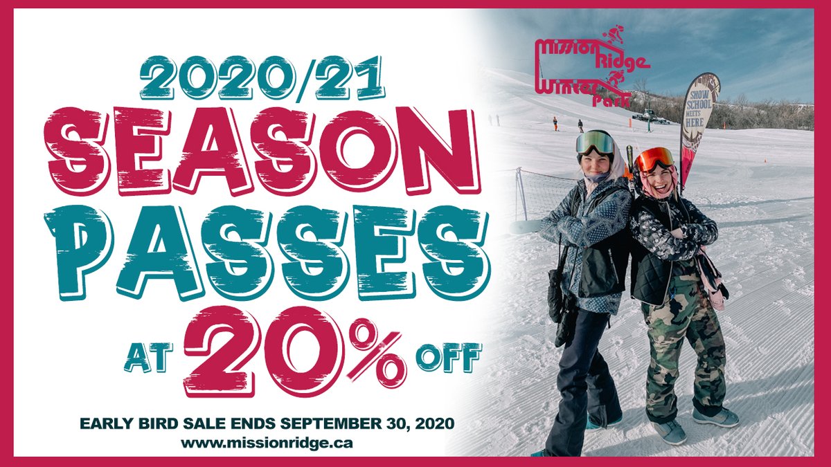Don't miss the 2020-2021 Season Pass Sale!
