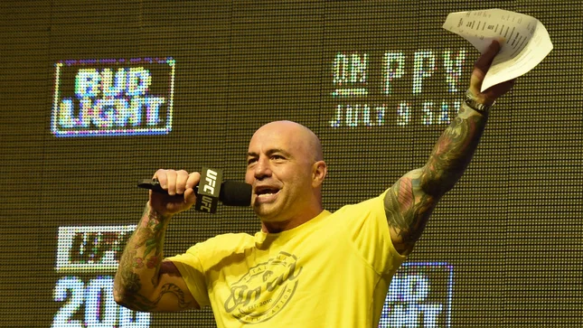 thehill's tweet image. NEW POLL: Majority of voters would likely watch a debate moderated by Joe Rogan hill.cm/Vi30hCF