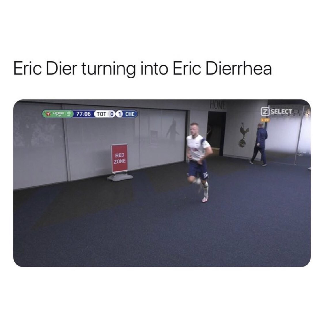 BigFeidhlim's tweet image. Eric Dierhea 😂 top banter #spurschelsea #dier
