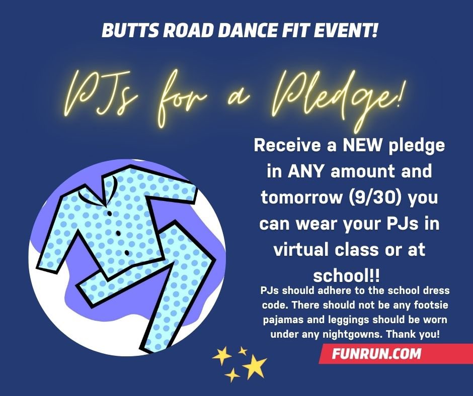ButtsRoadInt's tweet photo. PJ challenge tonight!  Let’s get some new pledges, hawks! #BRIisBACK @FoltzNation https://t.co/hgSdPSQ9ir