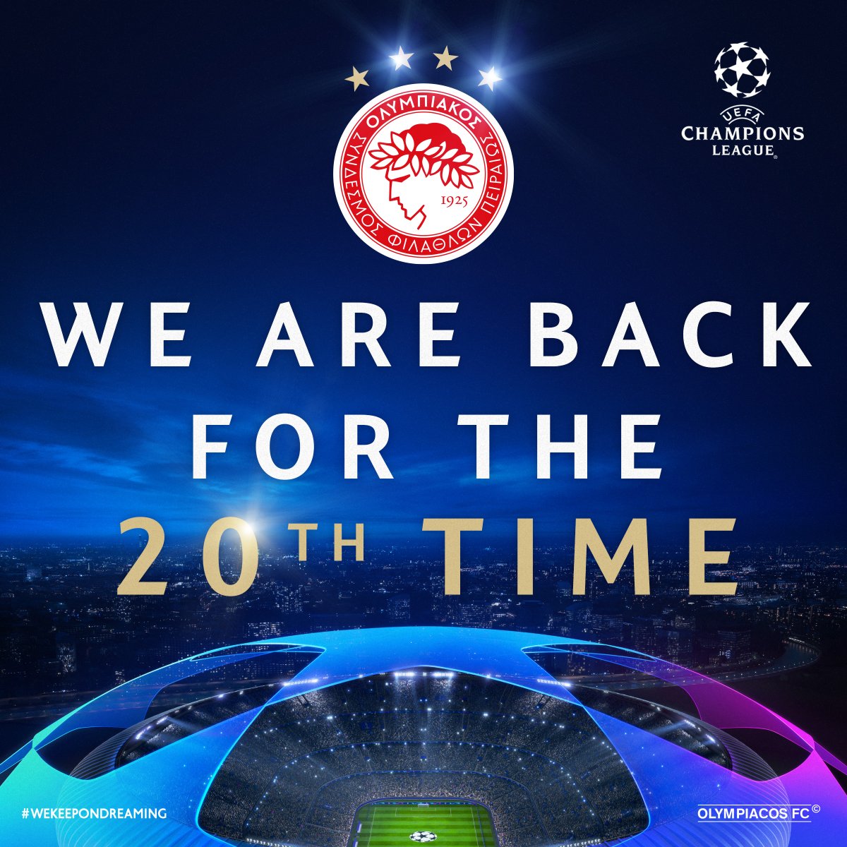 Olympiacos FC tweet media