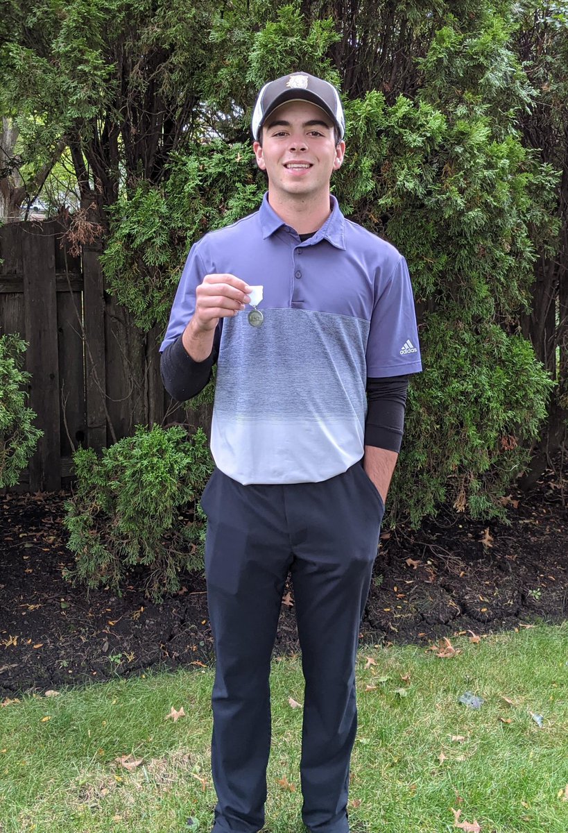Congrats to Luke for earning all conference recognition for his outstanding play all season including a 76 at the conference tournament today.