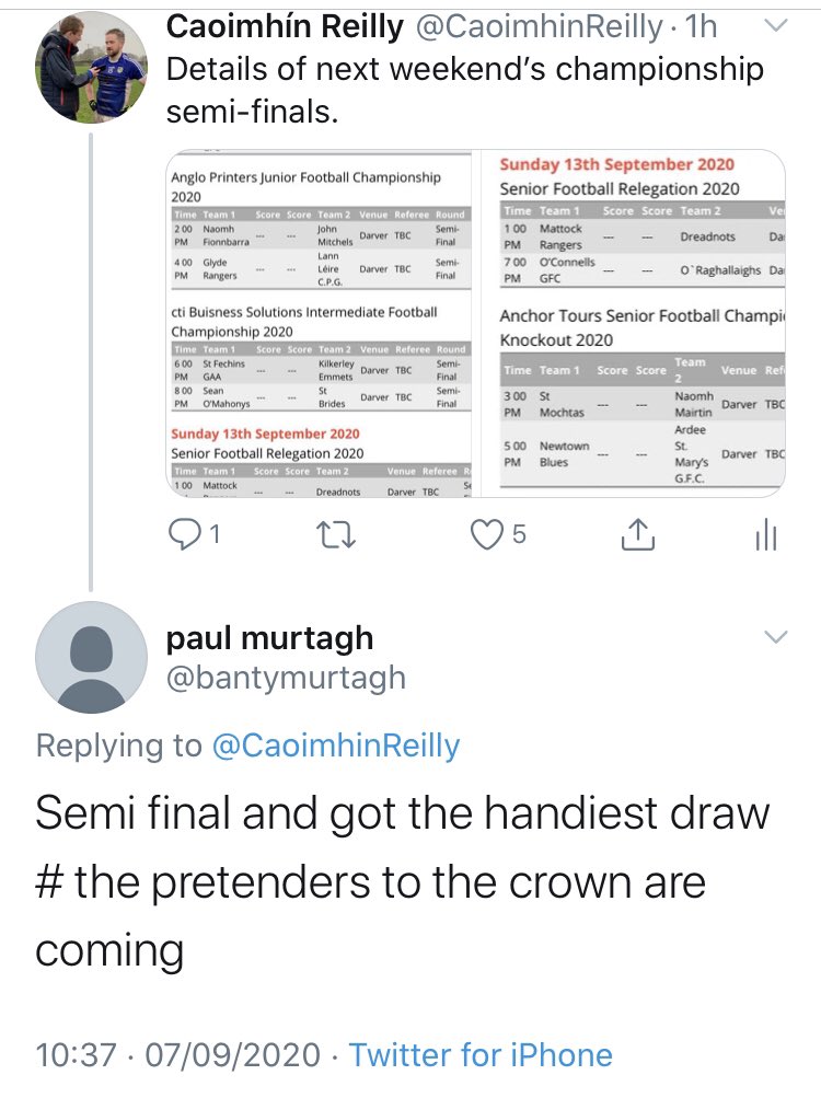 <a href="/bantymurtagh/">paul murtagh</a> <a href="/EamonnO72441489/">Eamonn O'Neill</a> A stopped clock is right twice a day. You were bound to get something right after calling so much incorrectly!