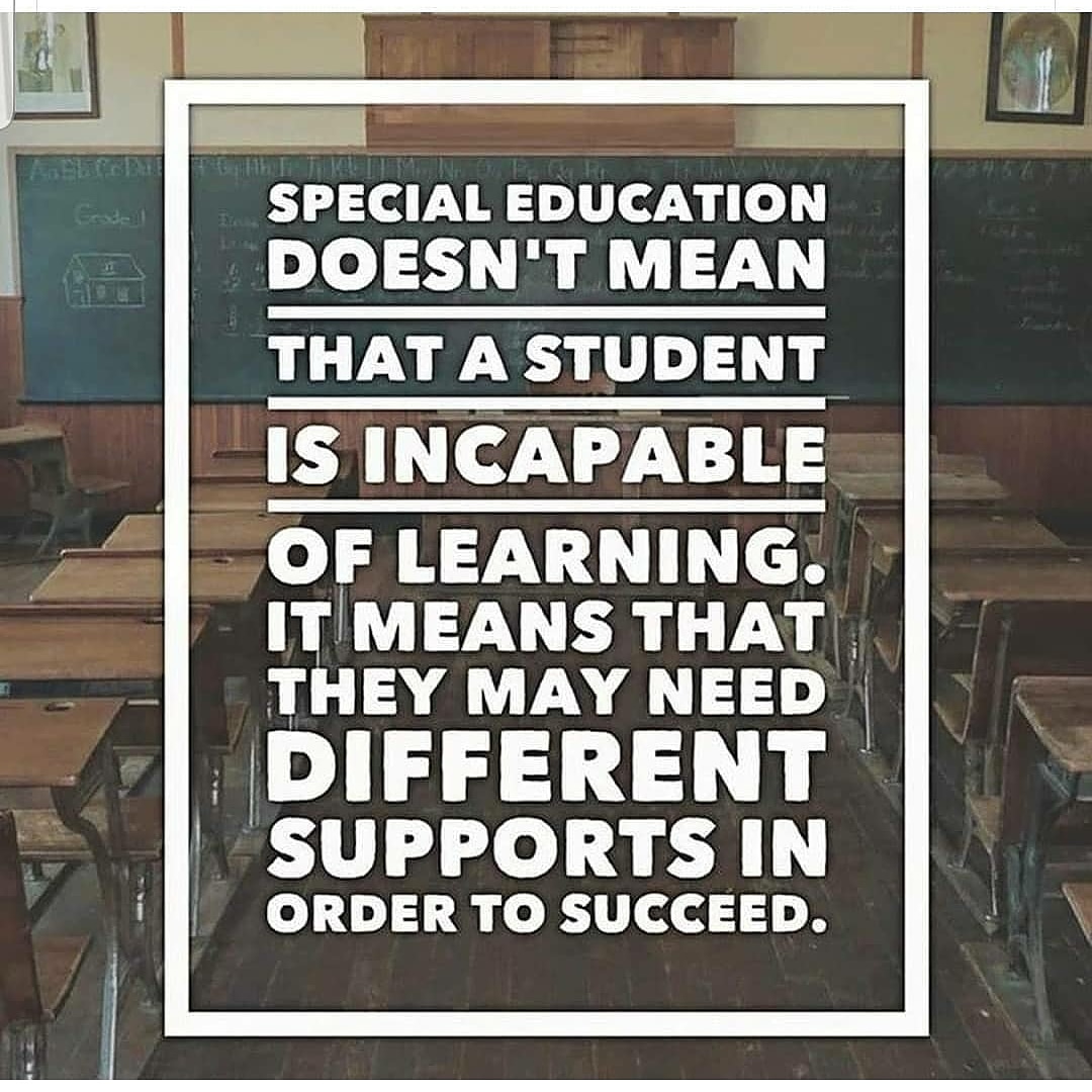 We need to give students what they need to be successful and that looks different for everyone. 🙌