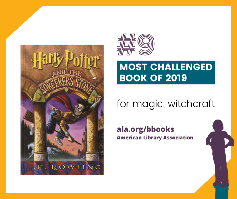 pollaklibrary's tweet photo. Banned Books Week celebrates the freedom to read. 
Librarians &amp; library staff share their favorites. 
The Absolutely True Diary of a Part-Time Indian- Beverly Chawla  Harry Potter &amp; The Sorcerer's Stone- Joy Lambert
#BannedBooksWeek #CSUF #PollakLibrary #TitansReachHigher https://t.co/Je9dzVK6tT