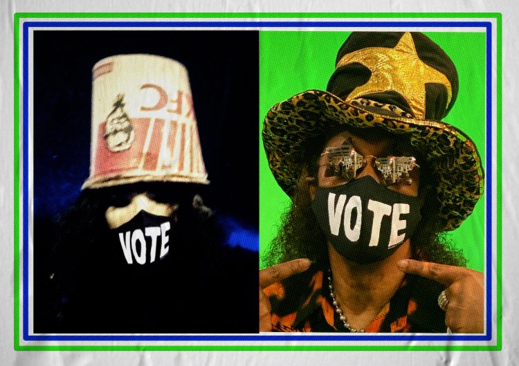 BucketheadNews's tweet photo. #VOTE https://t.co/S47iPt1aUB
