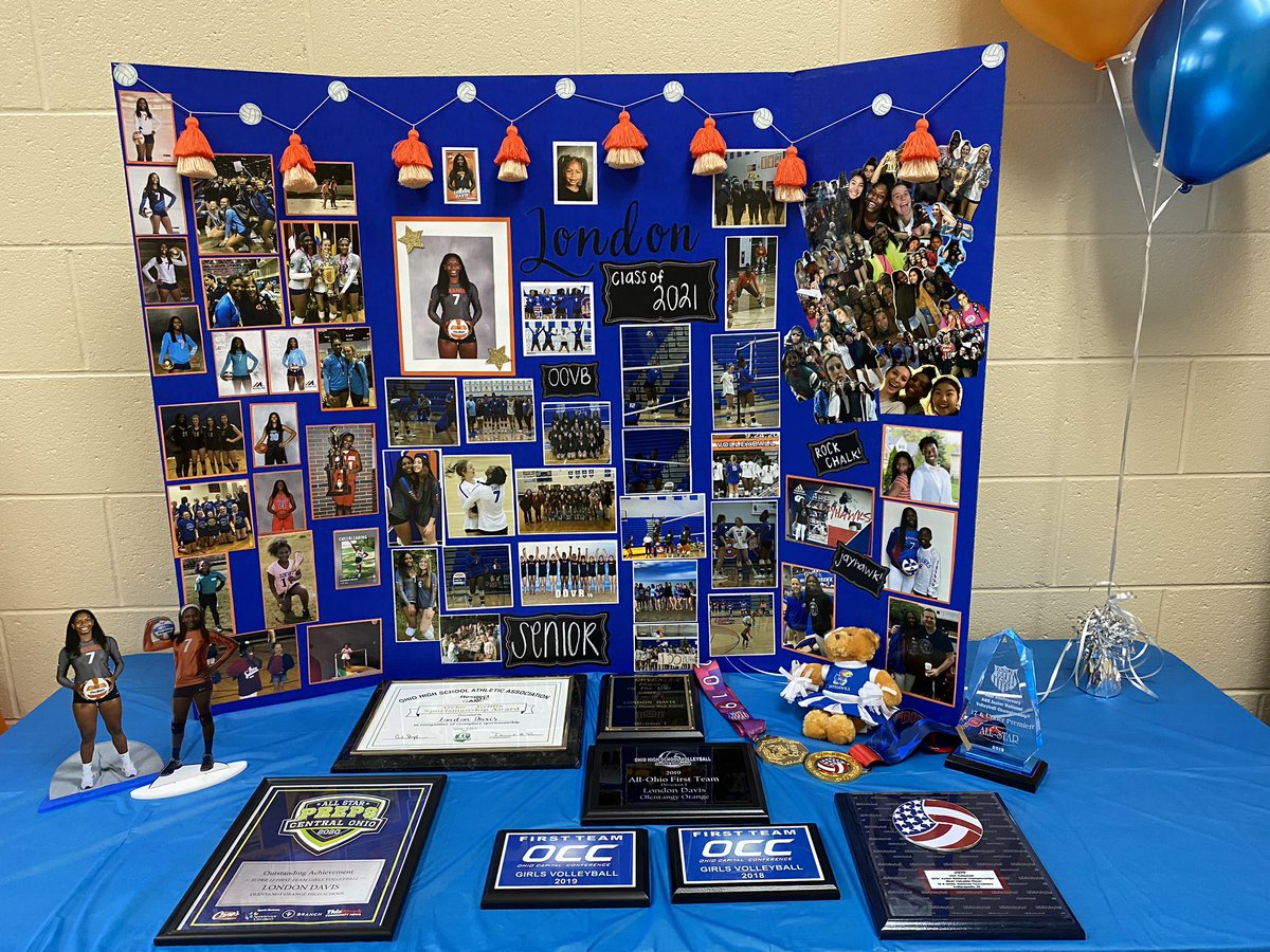 Orangevball's tweet photo. Senior Night!!! https://t.co/xNE7NGDYpy