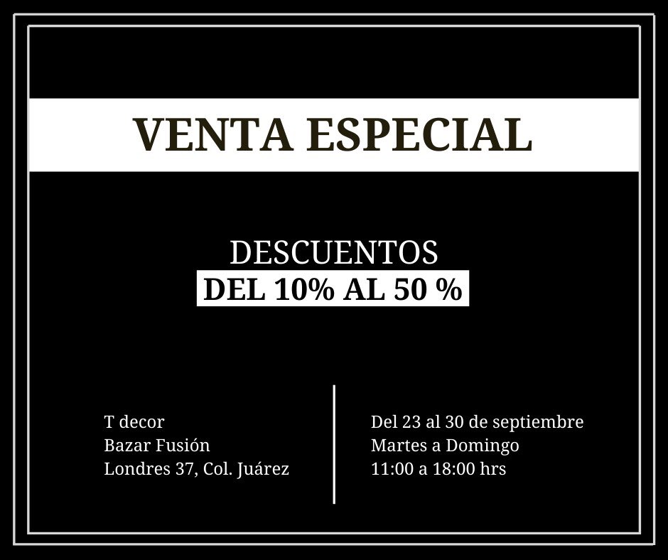 Mañana último día de #descuentos en nuestra tienda en <a href="/BazarFUSION/">bazarfusion</a> nos despedimos en grande