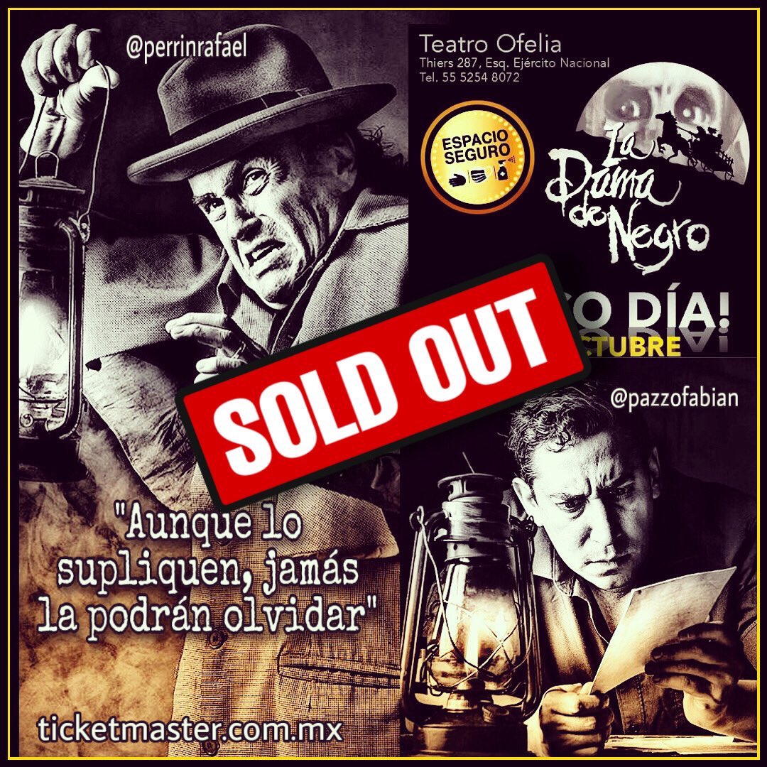 Mil gracias. Próxima fecha 10 de octubre. Boletos ya en Ticketmaster