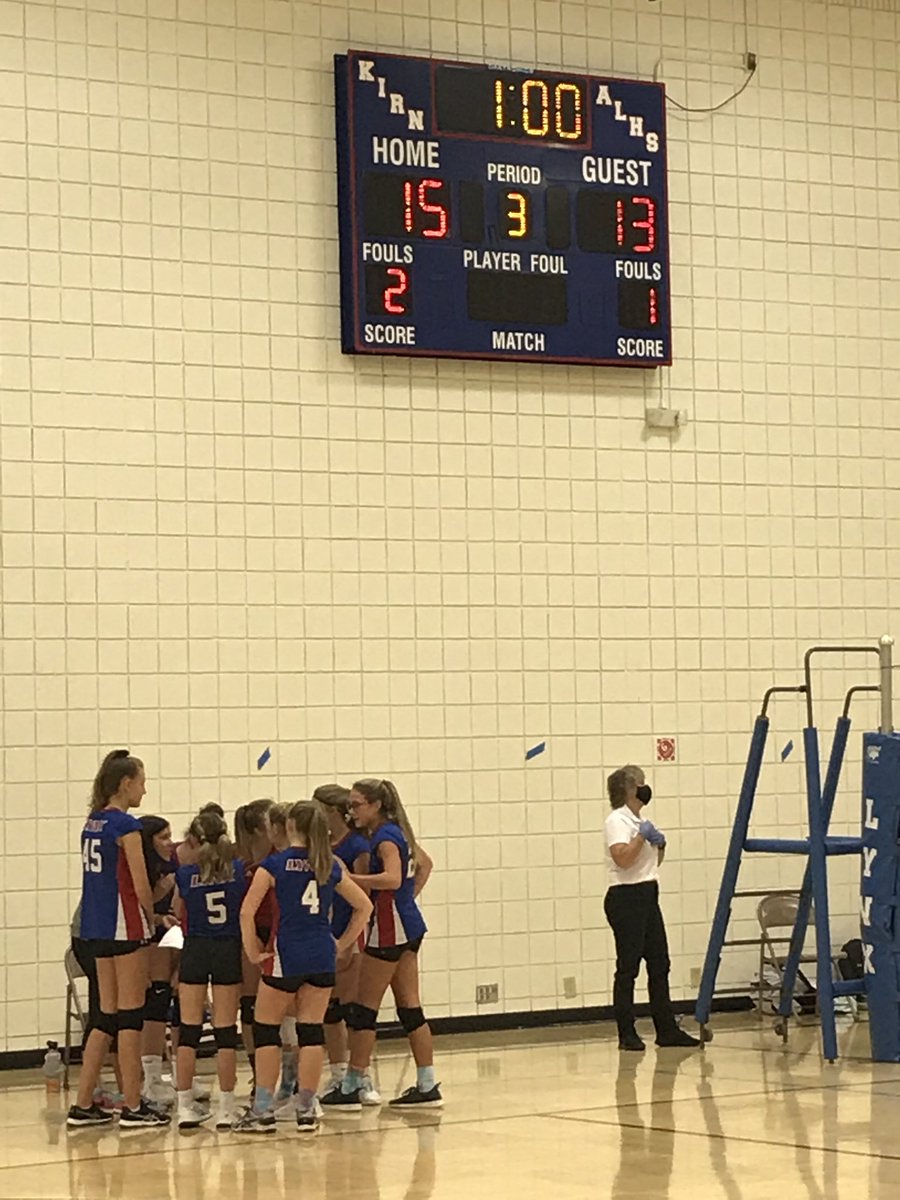 KirnAthletics's tweet photo. Reserve Girls VB A team wins again!  Takes 3 sets but they beat the visiting LaVista Monarchs!  Way to go ladies!  Go Lynx!  ⁦@Kirn_MS⁩ ⁦@ALHSathletics⁩ ⁦@VickieMurillo⁩ @shortymcbearton https://t.co/k4XPREnNwv