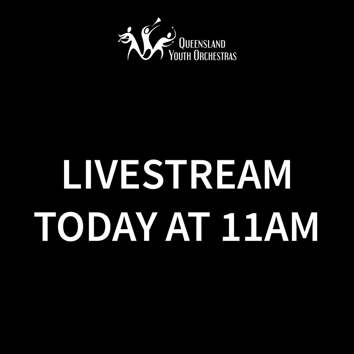 QYOBrisbane's tweet photo. Join our livestream today at 11am 🎺 ⁠
⁠
https://t.co/YtrPa4Vrev⁠
⁠
Our Chamber Orchestra, conducted by Peter Morris, will perform 16 fanfares, each around 30 seconds long, by 16 Australian young composers.
⁠ https://t.co/YtwgsvPCbp