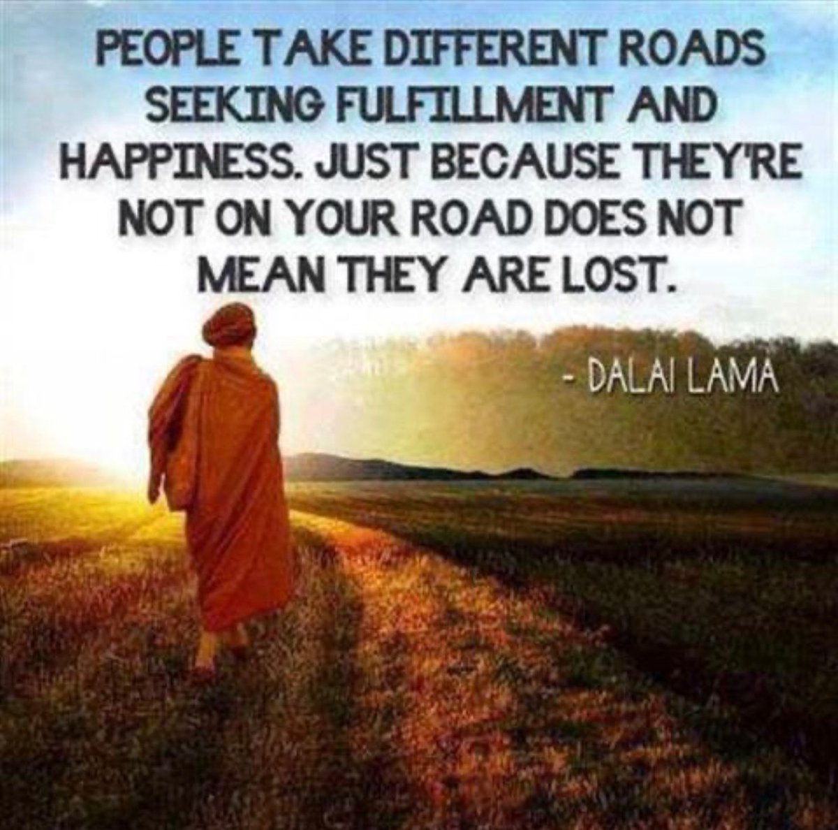 StacyeBranche's tweet photo. “We each walk our own road” #quote #quoteoftheday #quotesaboutlove #love #loveoneanother #bekind #demonstrateunderstanding https://t.co/o3pQTt8u99